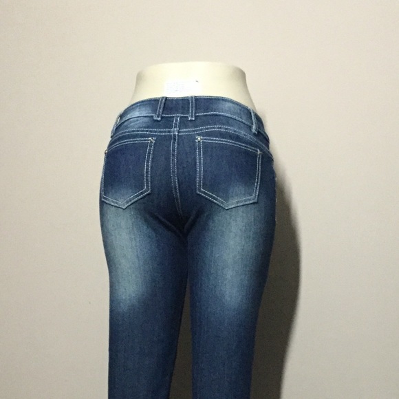 Candy Couture, Ankle Denim Jeans embellished , - Picture 6 of 9